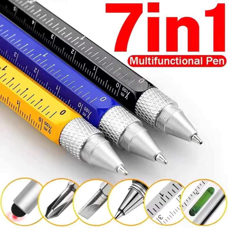Tactical Pen Tool - 7 in 1 Multifunctional Pen Touch