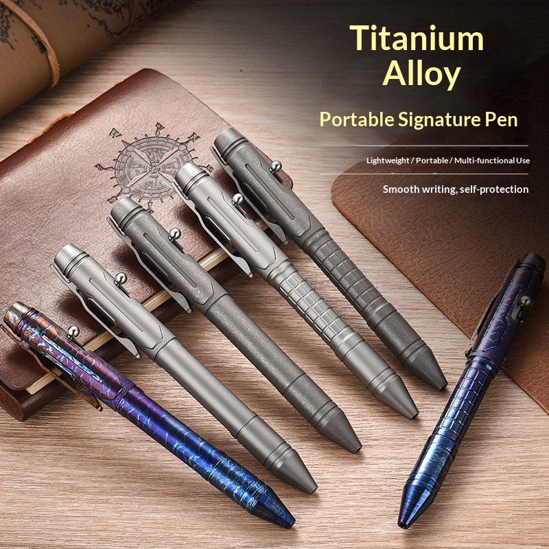 Portable Titanium Alloy EDC Ta - Tactical Pen Tool ulasan dan harga
