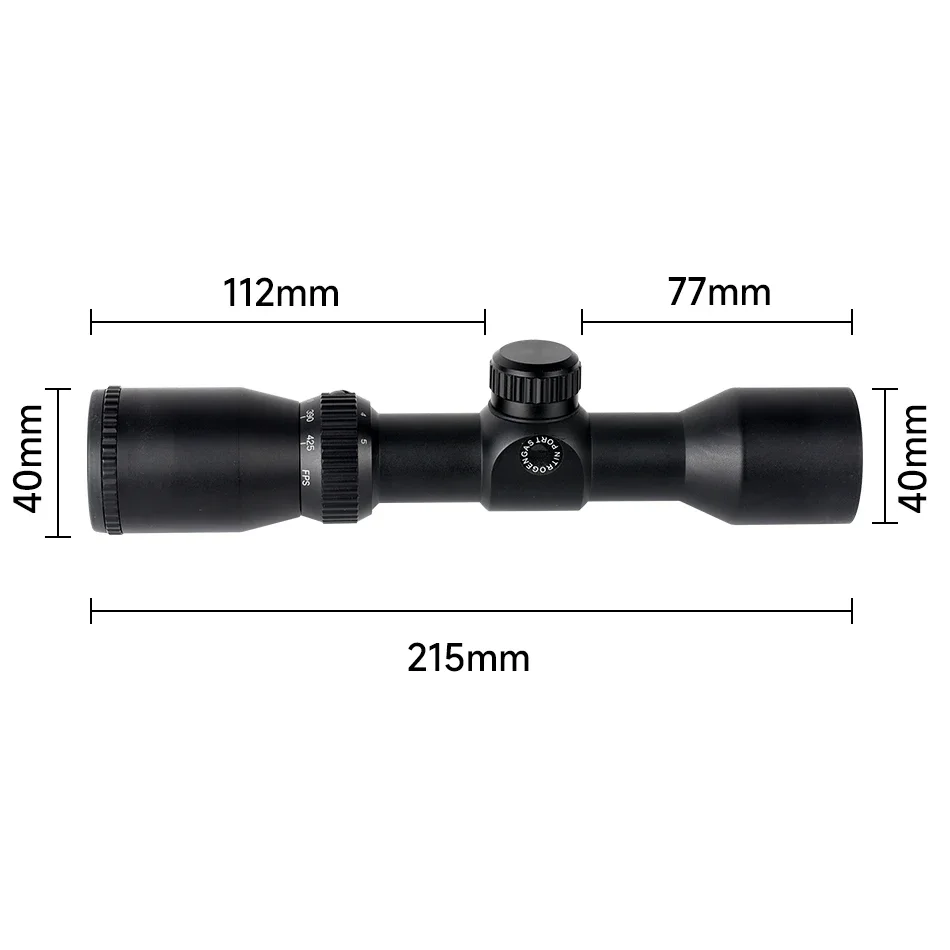 1.5-5X32 Crossbow Short Huntin - Crossbow Scope Sight ulasan dan harga