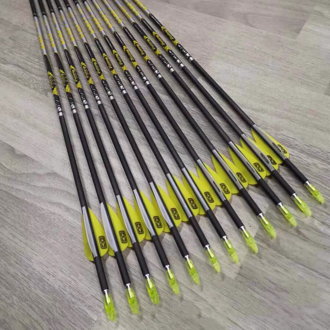 Archery ID4.2mm Spine 300 350  - Arrow Carbon Shaft ulasan dan harga