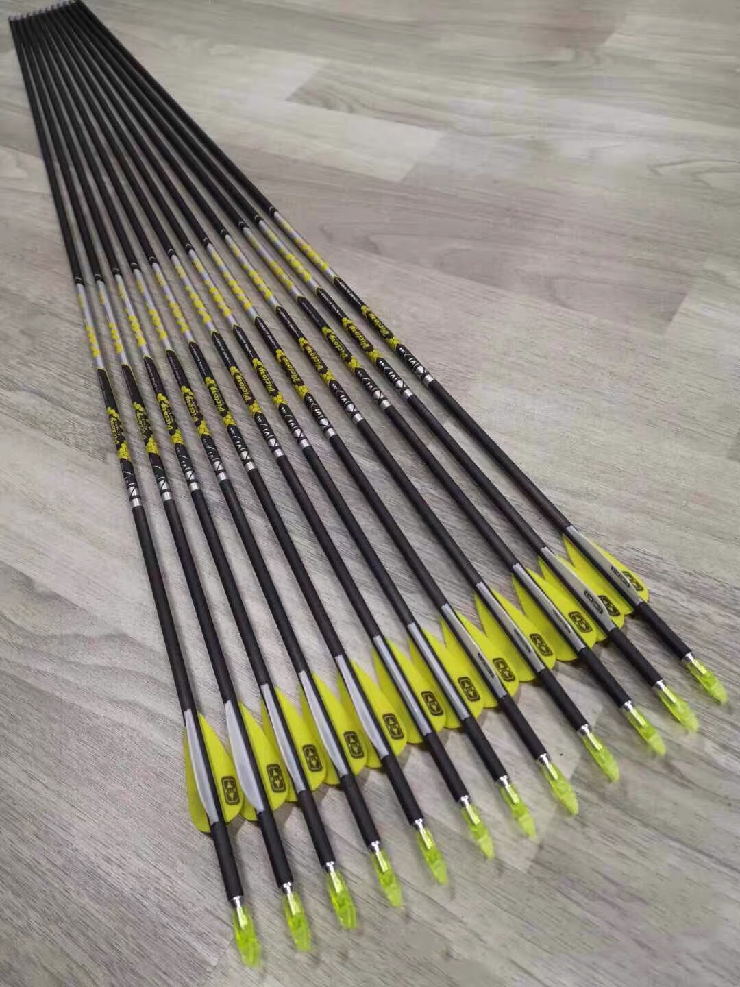 Archery ID4.2mm Spine 300 350  - Arrow Carbon Shaft ulasan dan harga