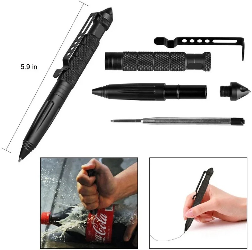 Military Tactical Pen Aluminum - Tactical Pen Tool ulasan dan harga