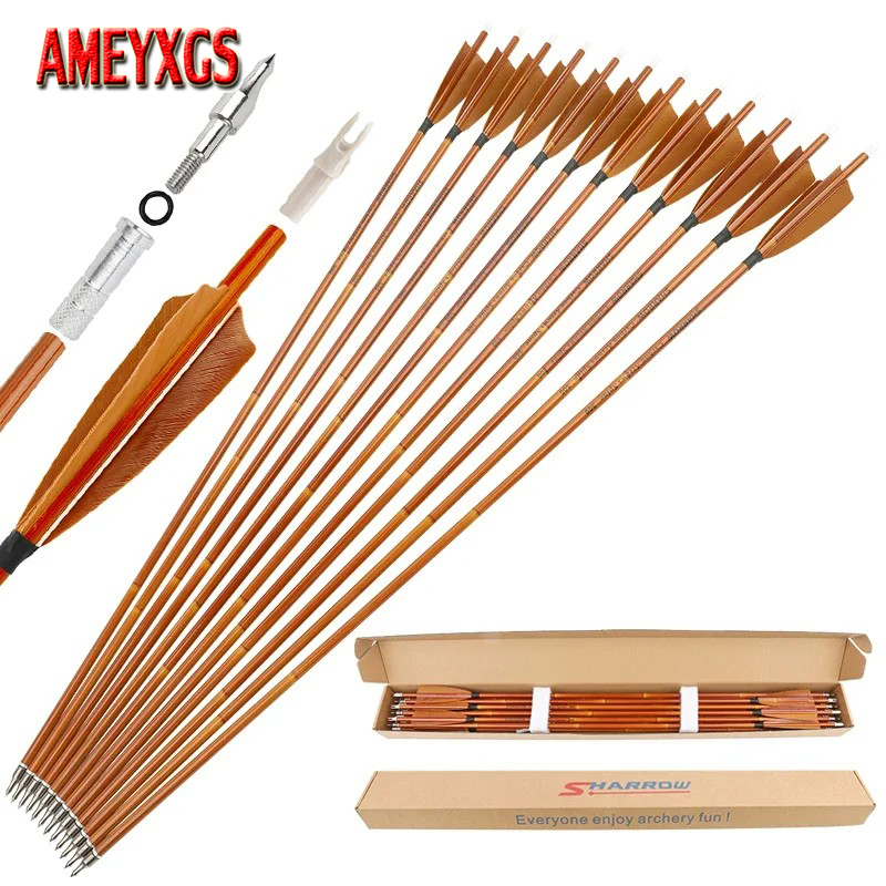 6/12pcs Mixed Carbon Arrows SP - Arrow Carbon Shaft ulasan dan harga