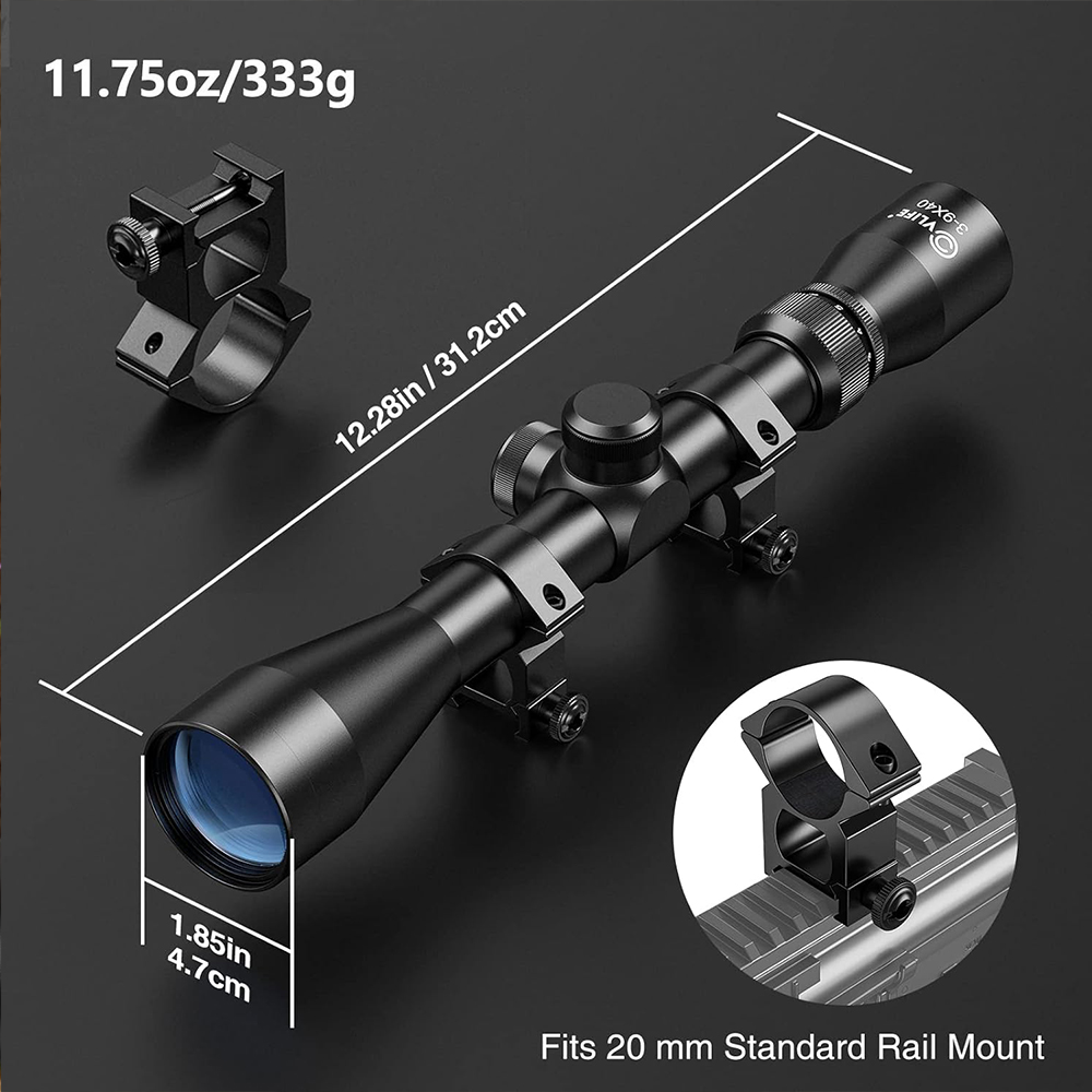 3-9X40 Hunting Deer Air Scope  - Crossbow Scope Sight ulasan dan harga