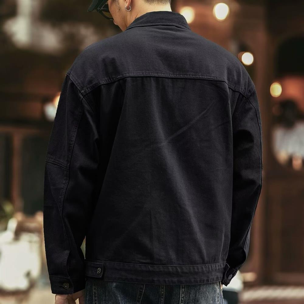 Retro American Denim Jacket Me - Hunting Outdoor Brands ulasan dan harga