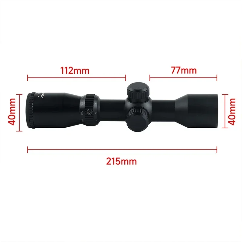 1.5-5X32 Scope Crossbow Short  - Crossbow Scope Sight ulasan dan harga