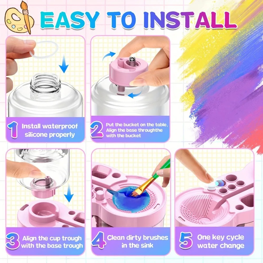 Paint Brush Washer Multifuncti - Tactical Pen Tool ulasan dan harga