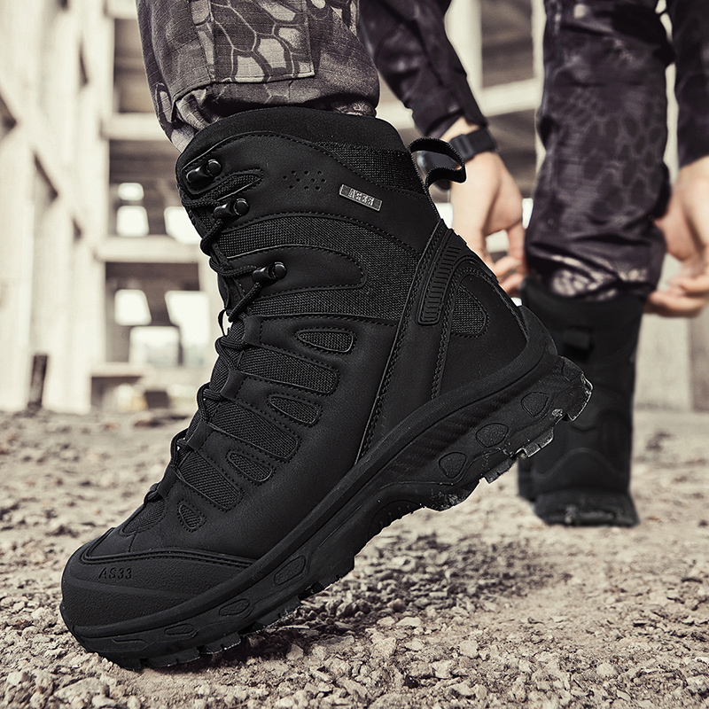 New Men Tactical Boots Militar - Hunting Outdoor Brands ulasan dan harga