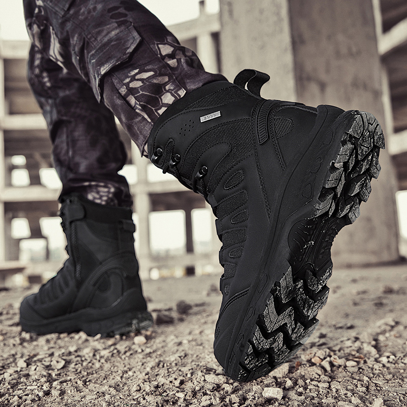 New Men Tactical Boots Militar - Hunting Outdoor Brands ulasan dan harga