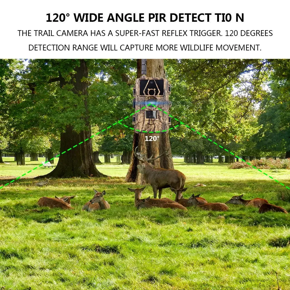 PR801W WIFI 8K 60MP Digital Tr - Outdoor Hunting Camera Wifi ulasan dan harga
