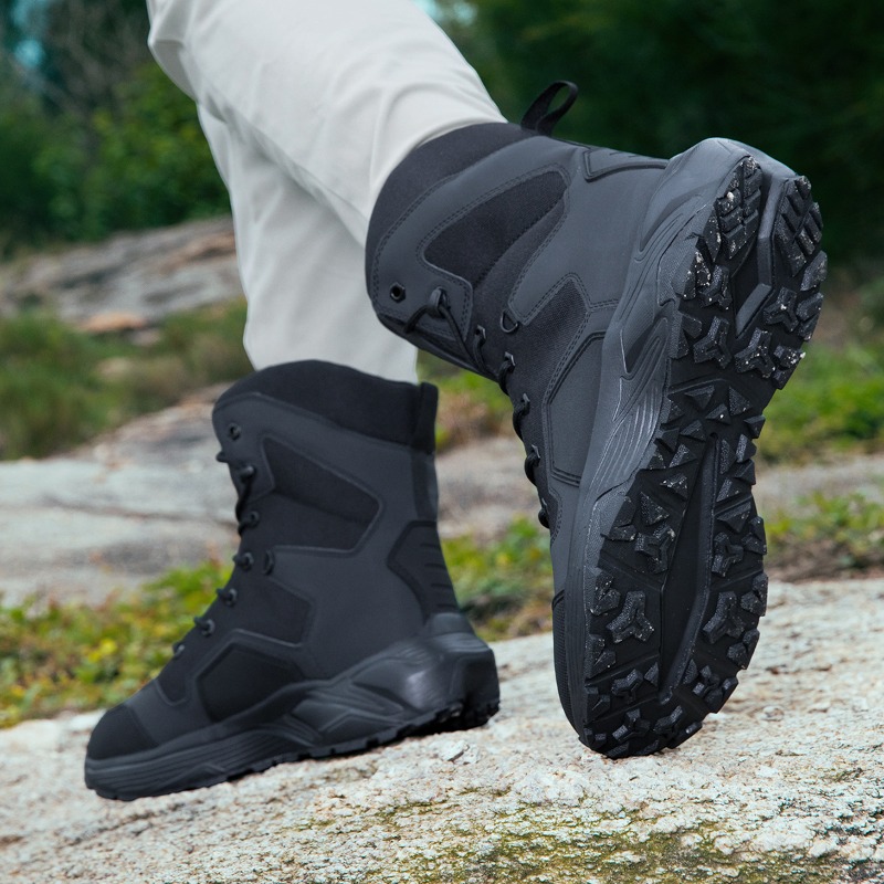 Men Tactical Boots Lace Up Wil - Wildman Hunting & Outdoor Linton'S Corner Silver Lakes ulasan dan harga