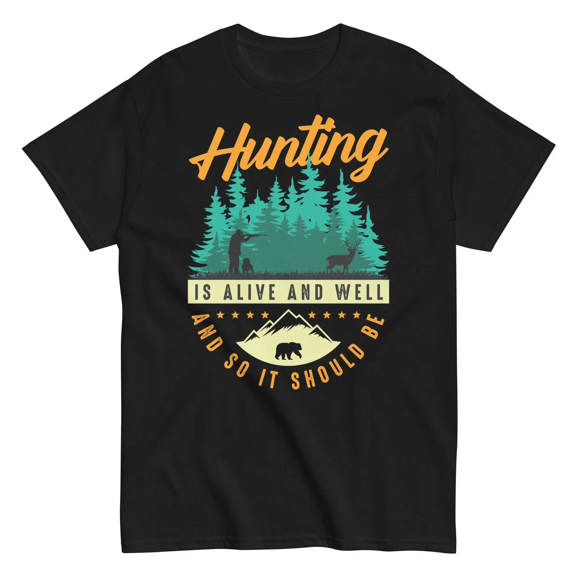 I Should Be Hunting T Shirt De - Wildman Hunting & Outdoor Linton'S Corner Silver Lakes ulasan dan harga