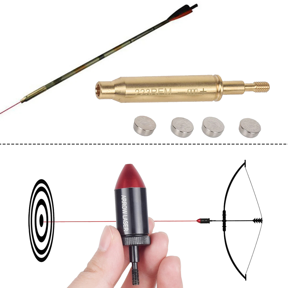 Tactical Archery .223 REM Red  - Crossbow Scope Sight ulasan dan harga