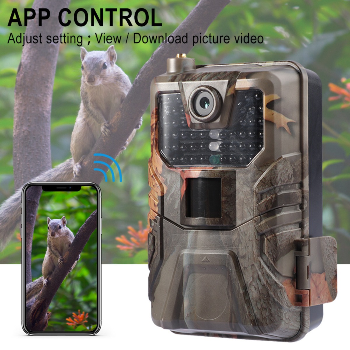 4K Outdoor Wifi Hunting Camera - Outdoor Hunting Camera Wifi ulasan dan harga