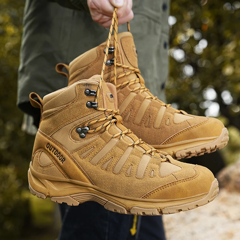 New Men High Quality Brand Lea - Hunting Outdoor Brands ulasan dan harga